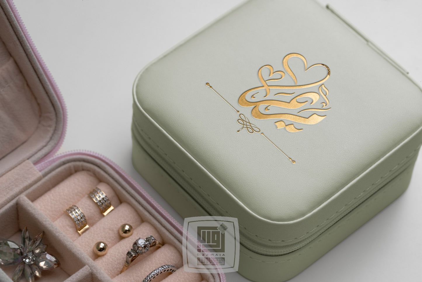 Arabic Calligraphy Wedding Invitation - Bespoke Handcrafted Design